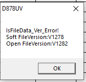 ErrorPRA Codeplug