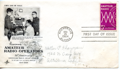 Ham Radio First Day Cover 1964
